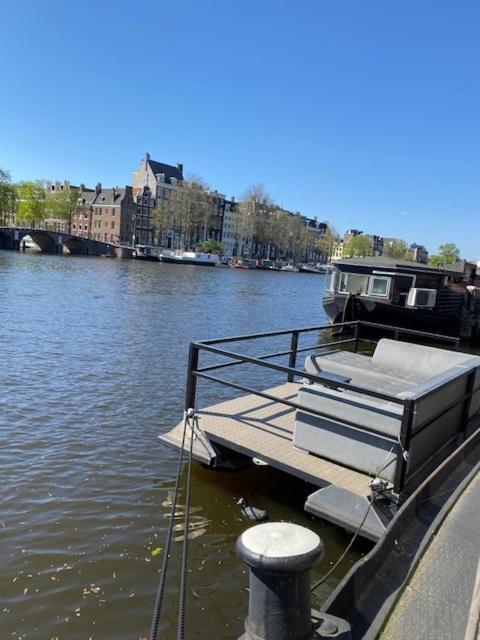 Houseboat Amstel River Studio Амстердам Екстер'єр фото